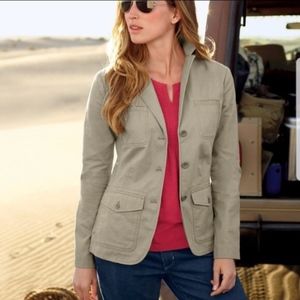 ☁️Eddie Bauer Legend Wash Blazer in Cloud